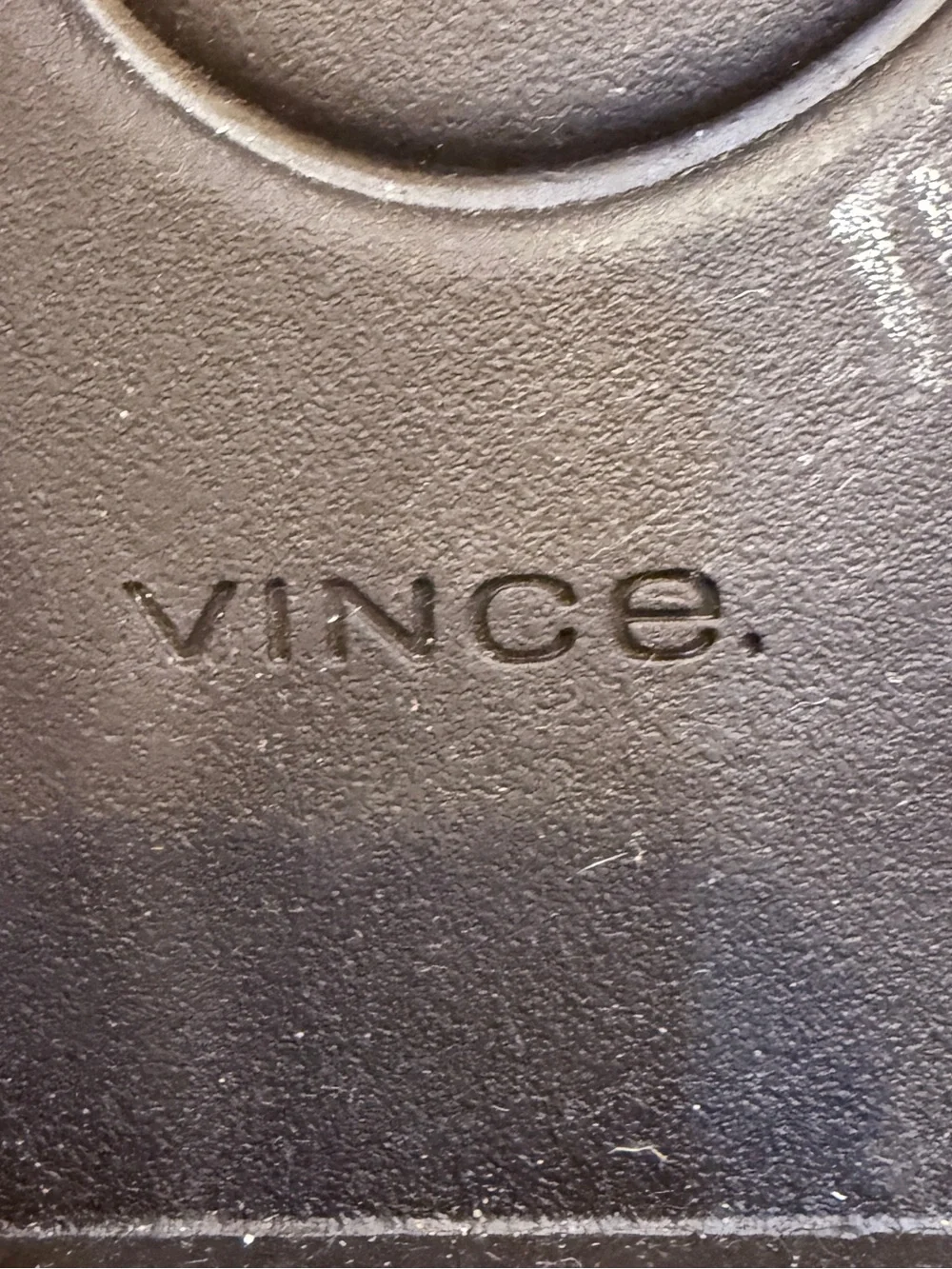Vince Women’s Rune Leather Knee-High Pull On Riding Style Black Boot sz 10
